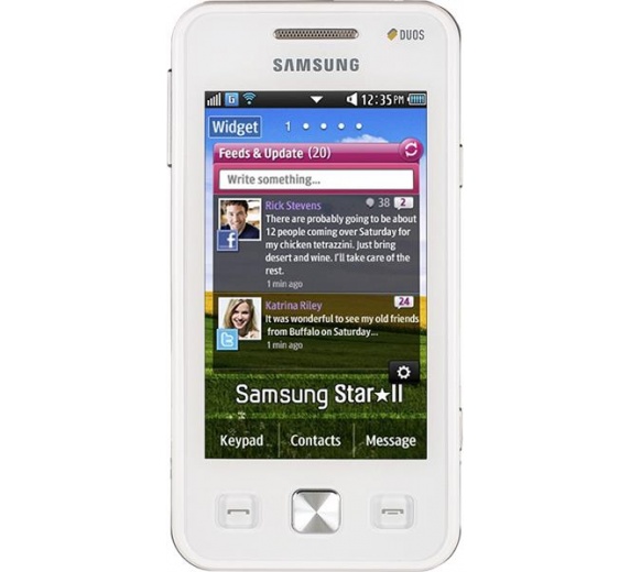 Samsung GT-C6712 Star II DUOS White фото 1
