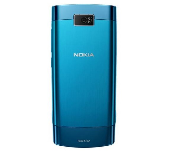 Nokia X3-02 Petrol Blue фото 4